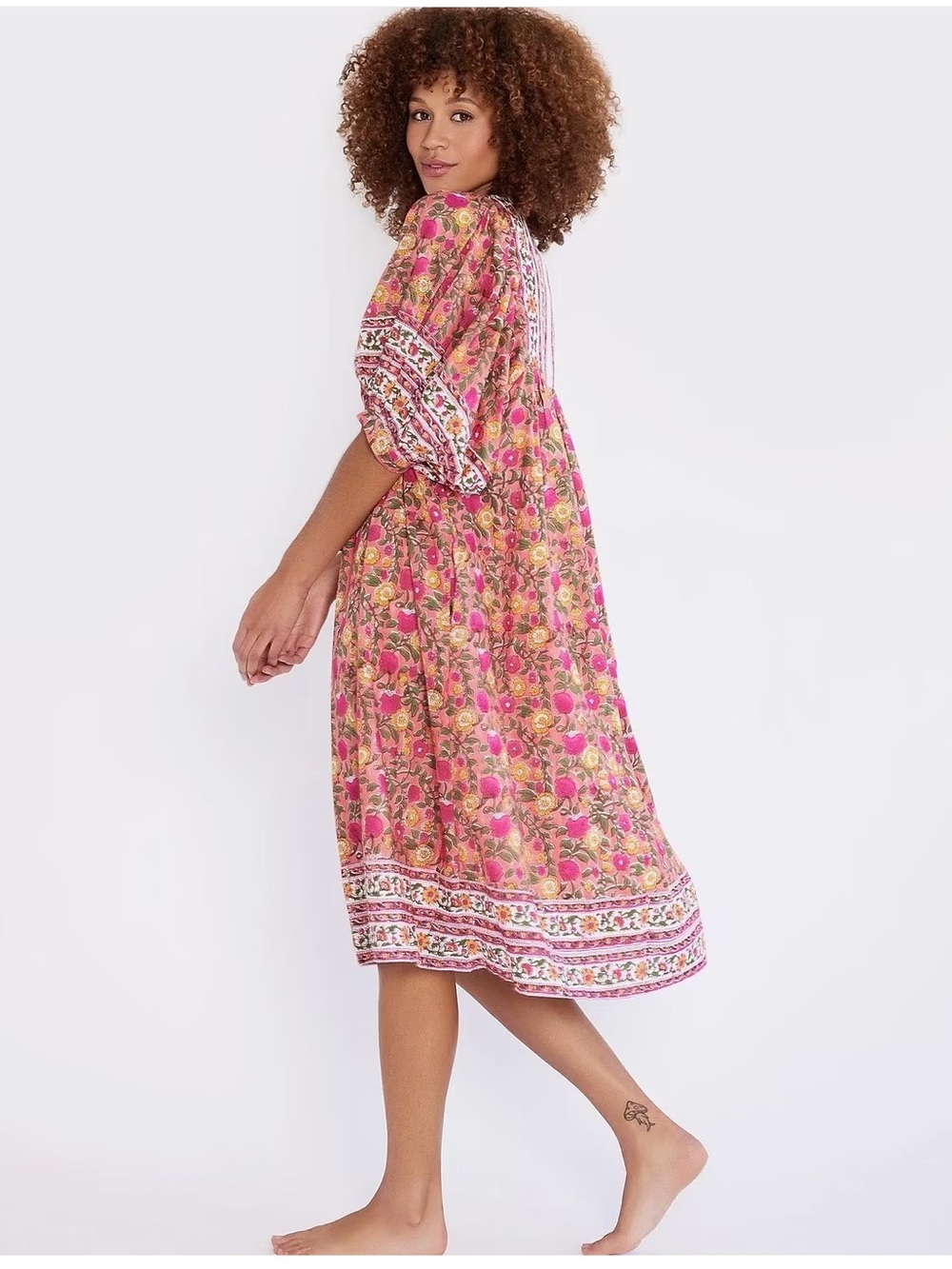 Mille - Saffron Dress in Passionfruit